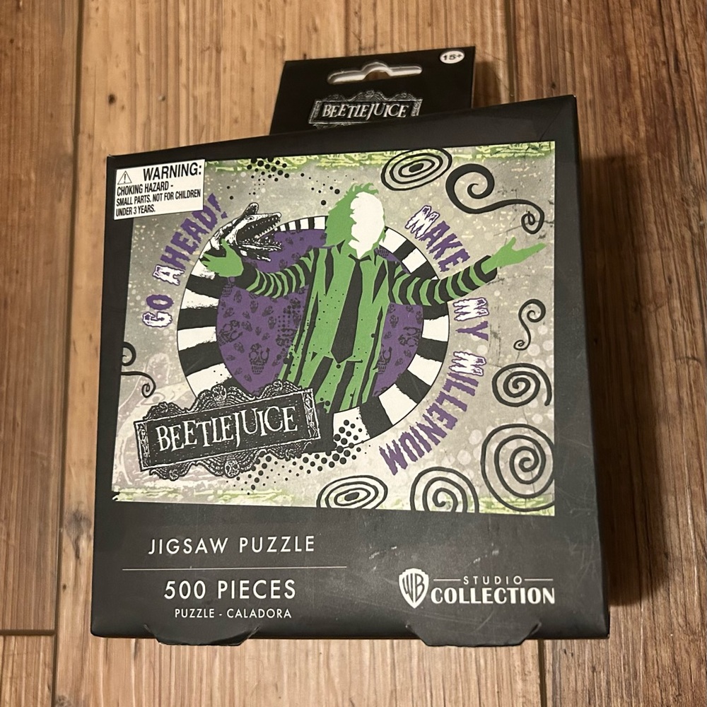 Beetlejuice Paladone WB Studio Collection jigsaw puzzle 500 piece new sealed